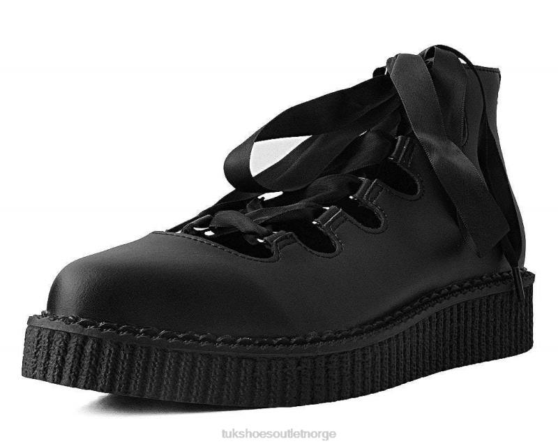 T.U.K. Footwear 5-løkker bånd mary jane svart fottøy kvinner 246X143
