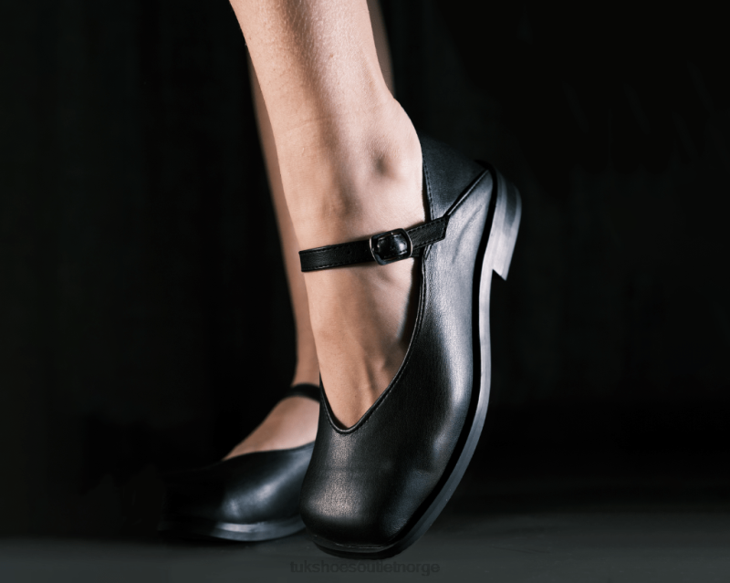 T.U.K. Footwear firkantet tå mary jane svart fottøy kvinner 246X147