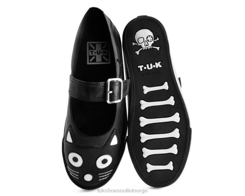 T.U.K. Footwear kattefjes mary janes svart fottøy kvinner 246X269
