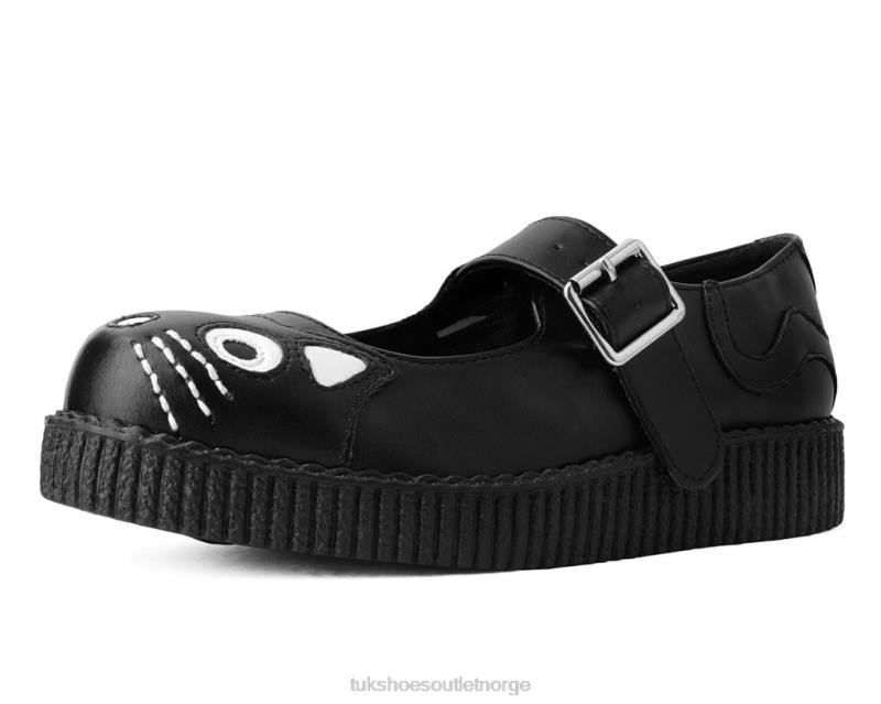 T.U.K. Footwear kitty viva low mary jane svart fottøy kvinner 246X160