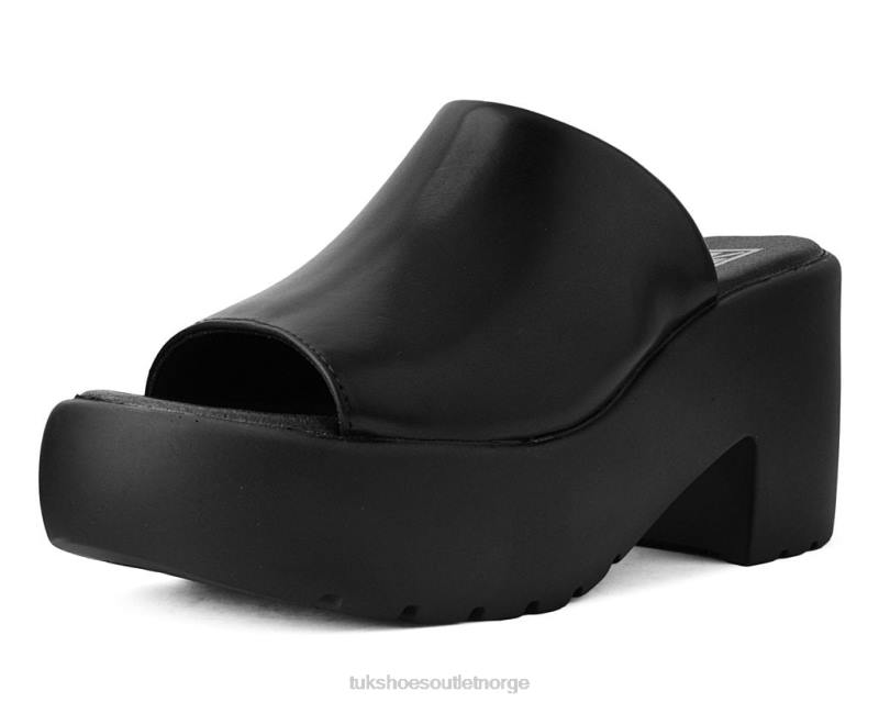 T.U.K. Footwear boble muldyr hæl svart fottøy kvinner 246X278