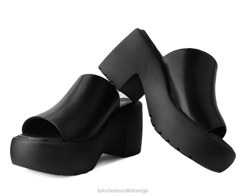 T.U.K. Footwear boble muldyr hæl svart fottøy kvinner 246X278