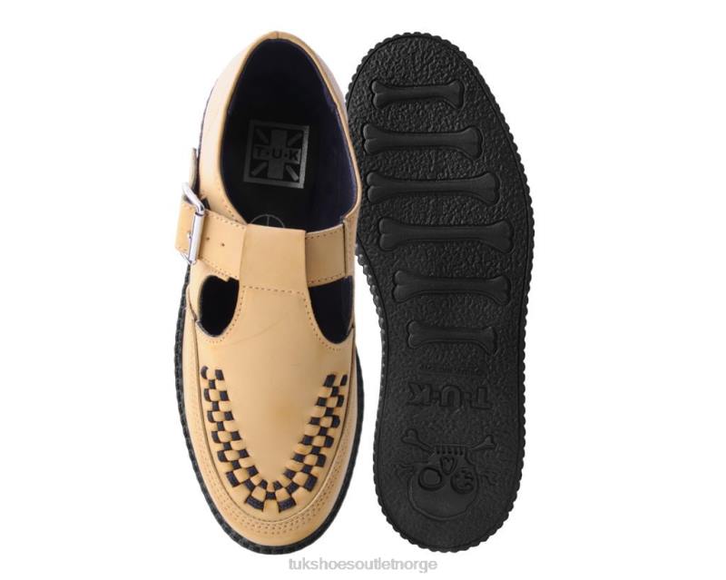 T.U.K. Footwear naturlig børstet viva lav sandal tan fottøy kvinner 246X110