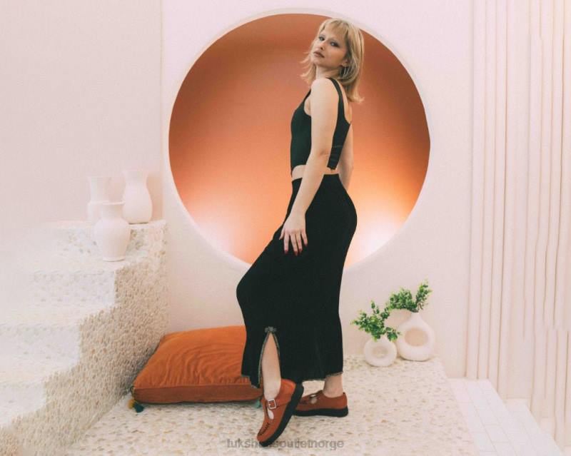 T.U.K. Footwear viva lav sandal oransje fottøy kvinner 246X111