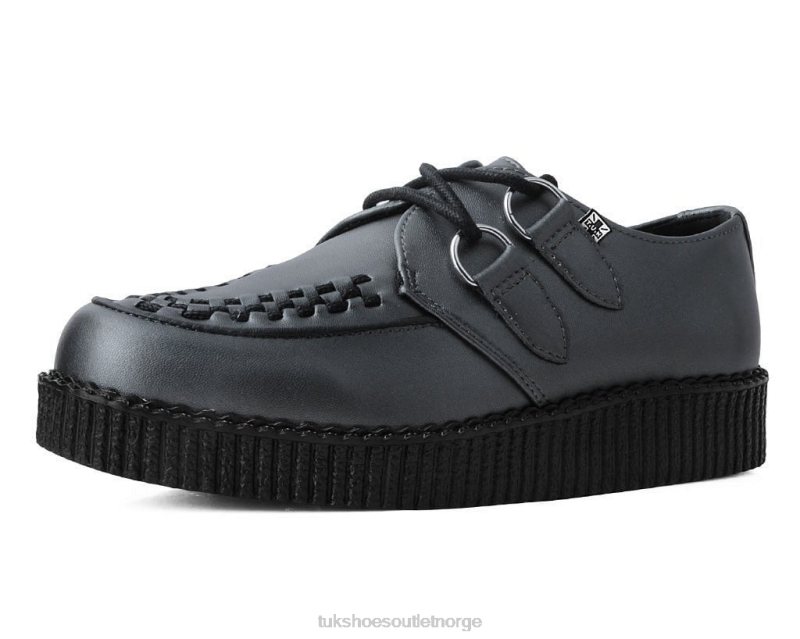 T.U.K. Footwear gunmetall d-ring viva lav krypinn grå fottøy kvinner 246X67