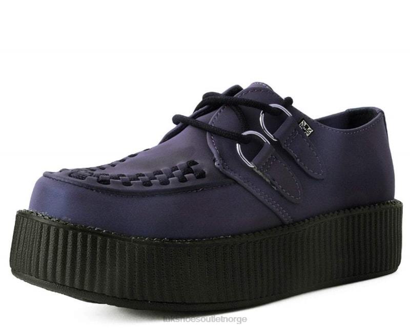 T.U.K. Footwear midnatt kameleon viva mondo creeper grønn/lilla/blå fottøy kvinner 246X119