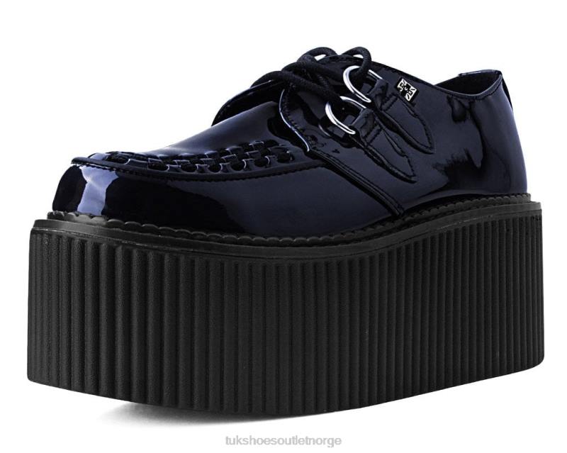 T.U.K. Footwear patent klassisk stratocreeper svart fottøy kvinner 246X74