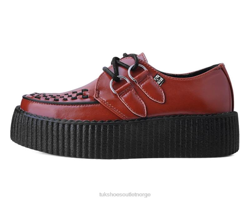 T.U.K. Footwear pearl viva mondo creeper brun fottøy kvinner 246X4