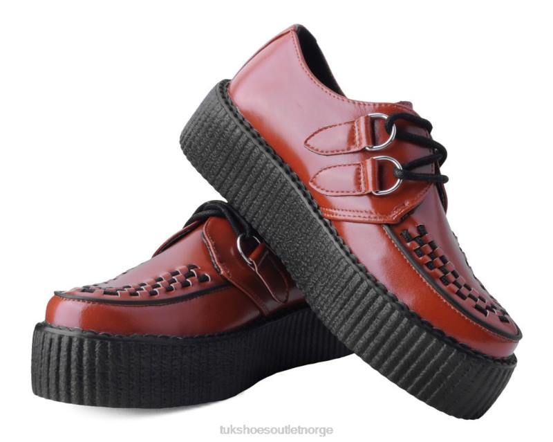 T.U.K. Footwear pearl viva mondo creeper brun fottøy kvinner 246X4