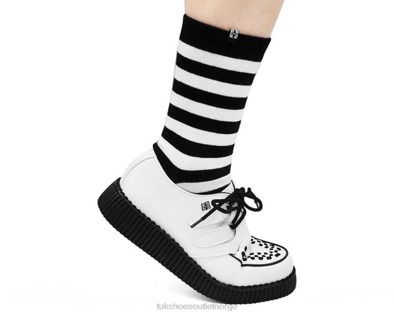T.U.K. Footwear viva lav kryper hvit fottøy kvinner 246X19