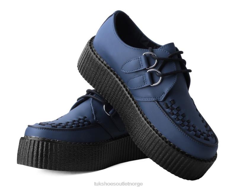 T.U.K. Footwear viva mondo creeper blå fottøy kvinner 246X37
