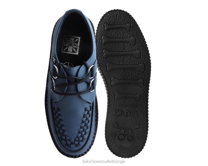 T.U.K. Footwear viva mondo creeper blå fottøy kvinner 246X37