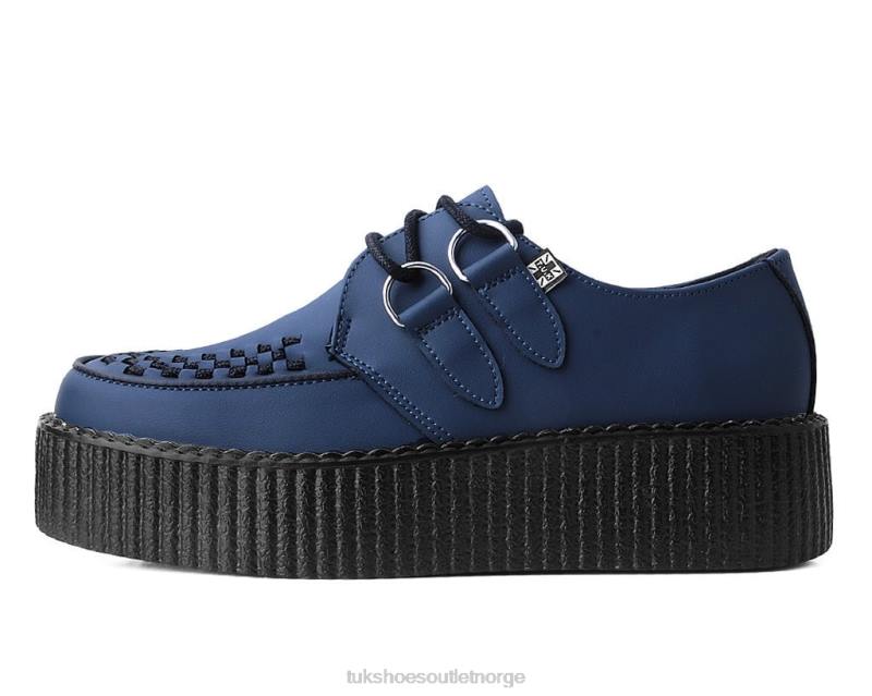 T.U.K. Footwear viva mondo creeper blå fottøy kvinner 246X37