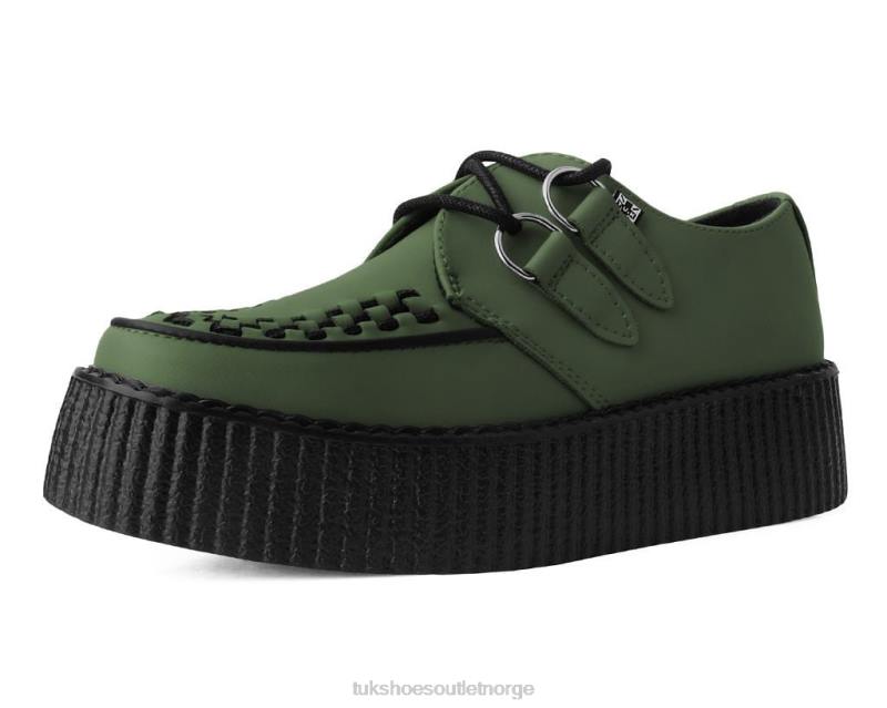 T.U.K. Footwear viva mondo creeper grumsete grønn fottøy kvinner 246X31