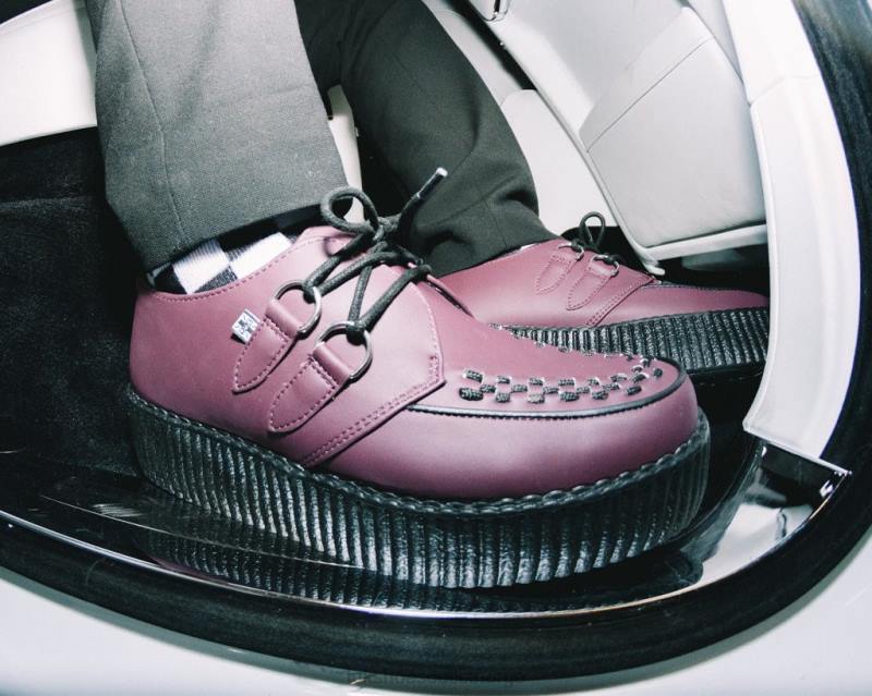 T.U.K. Footwear viva mondo creeper lilla fottøy kvinner 246X32