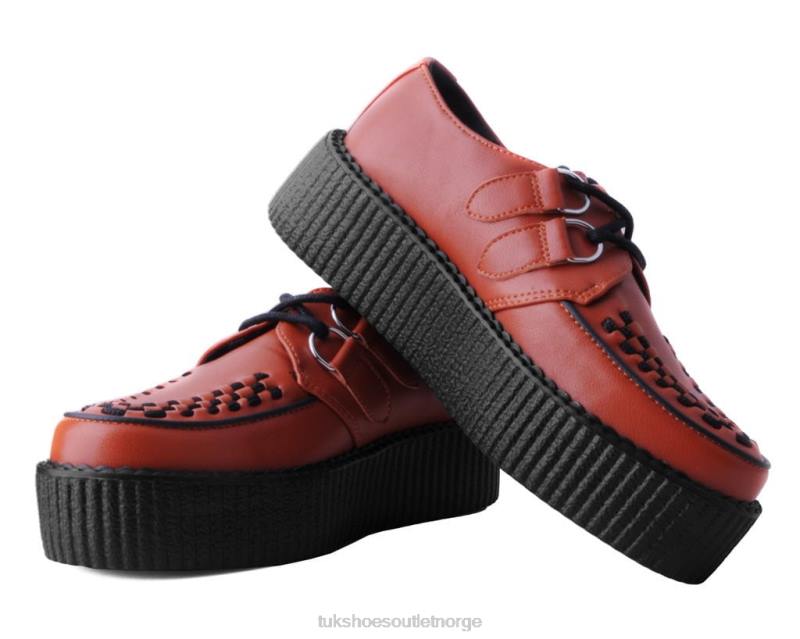 T.U.K. Footwear viva mondo creeper oransje fottøy kvinner 246X36