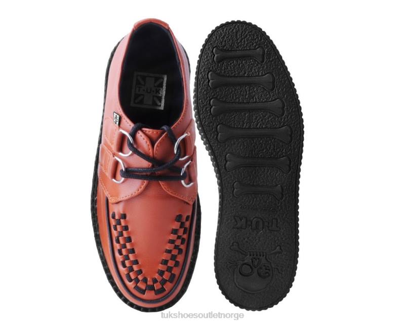 T.U.K. Footwear viva mondo creeper oransje fottøy kvinner 246X36