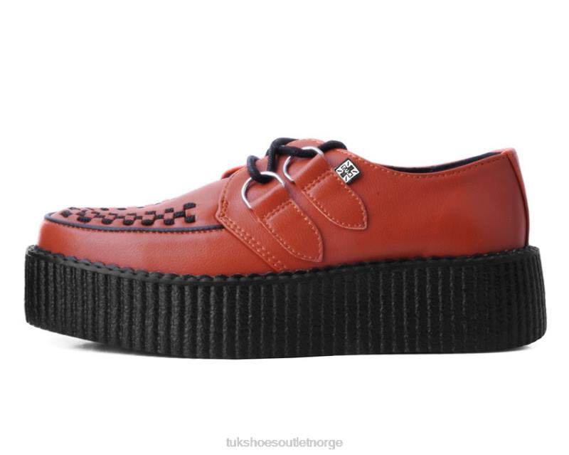 T.U.K. Footwear viva mondo creeper oransje fottøy kvinner 246X36