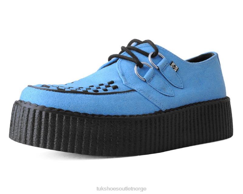 T.U.K. Footwear viva mondo creeper støvete blå fottøy kvinner 246X52