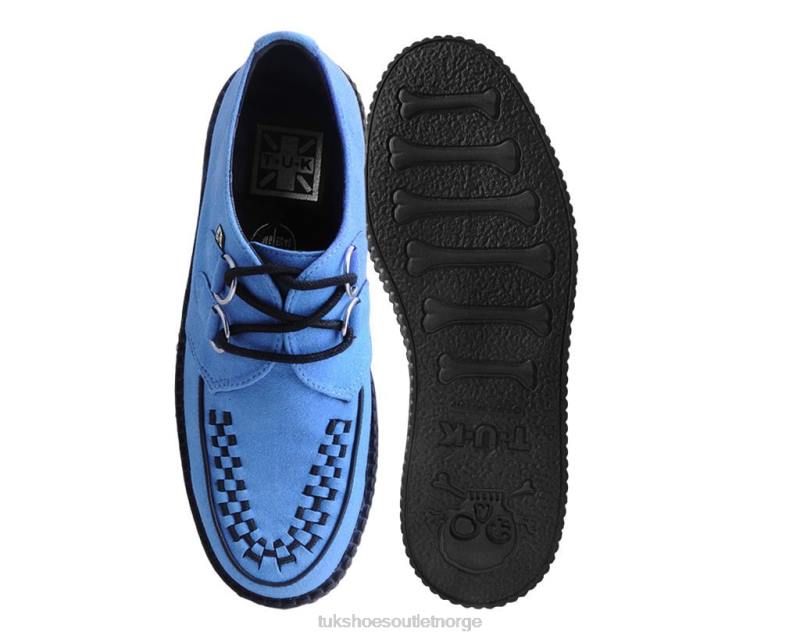 T.U.K. Footwear viva mondo creeper støvete blå fottøy kvinner 246X52
