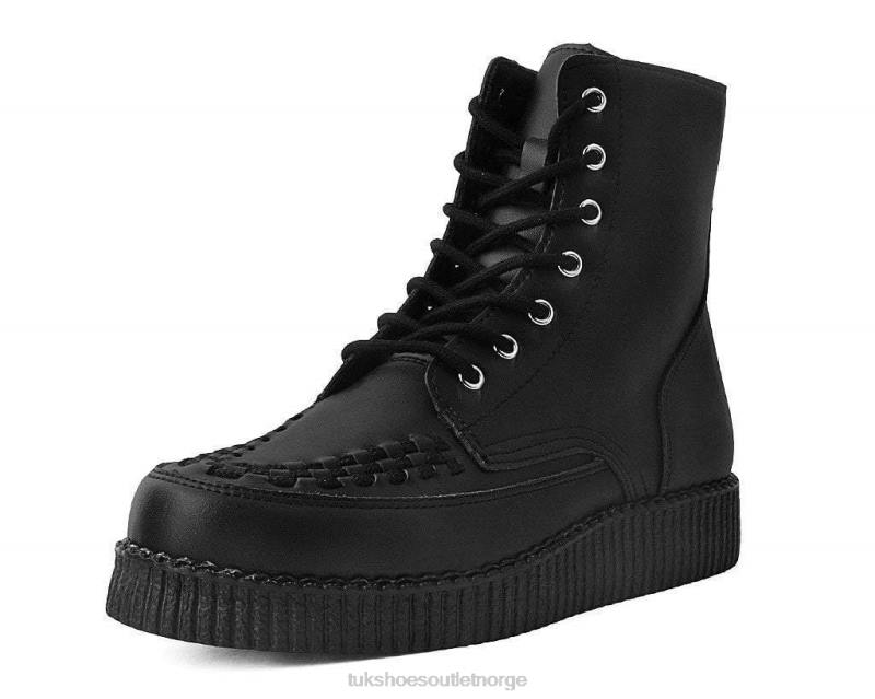 T.U.K. Footwear 7-øyet viva lav støvel svart fottøy kvinner 246X225